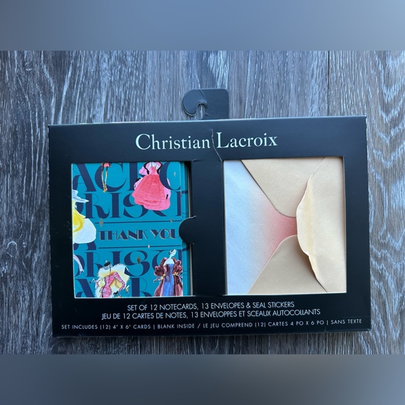 Christian Lacroix Multicolor Notecard Set - Picture 1 of 5